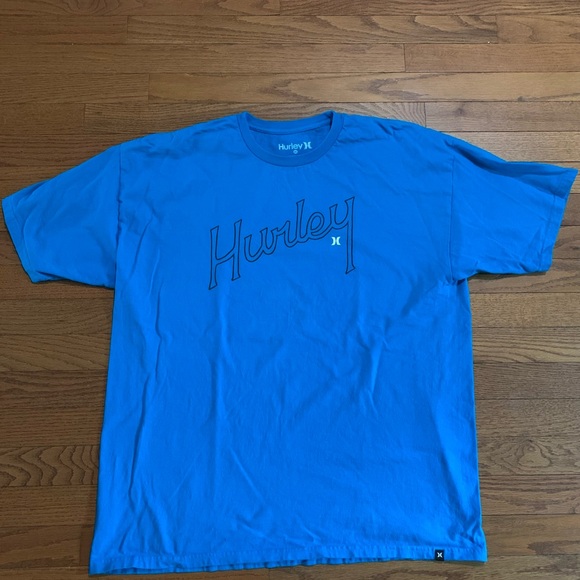 Hurley Men's Vibrant Blue Short Sleeve Tee - Picture 1 of 3